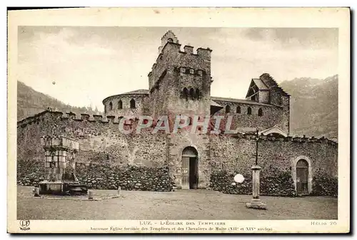 Cartes postales Luz L&#39Eglise Des Templiers