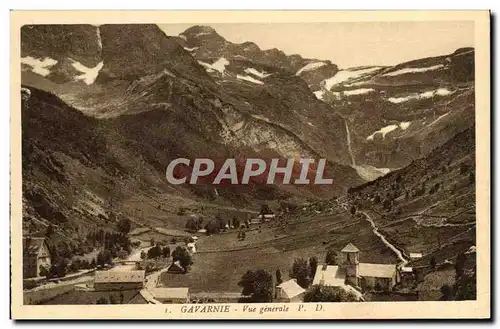 Cartes postales Gavarnie Vue Generale