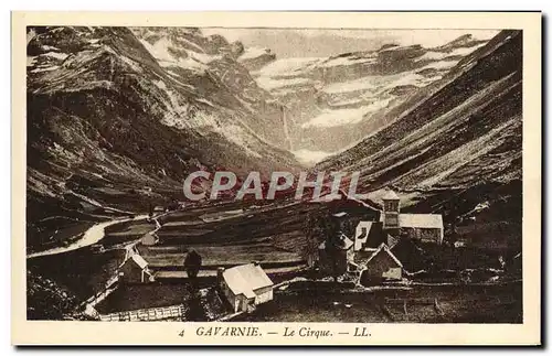 Cartes postales Gavarnie Le Cirque