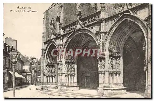 Cartes postales Auxonne Portail Notre Dame