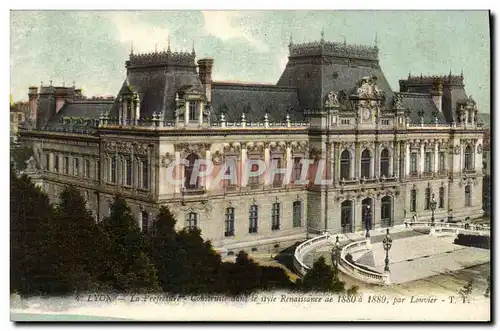 Cartes postales Lyon La Prefecture