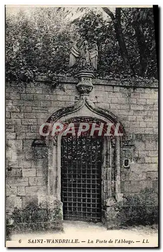 Cartes postales Saint Wandrille La Porte De l&#39Abbaye