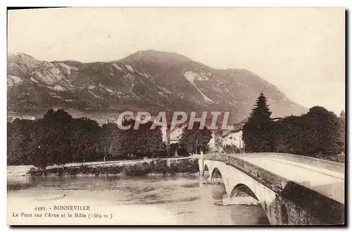 Cartes postales Bonneville Le Pont Sur l&#39Arve Et Le Mole