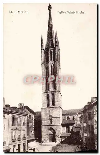 Ansichtskarte AK Limoges Eglise Saint Michel