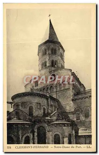 Cartes postales Clermont Ferrand Notre Dame Du Port