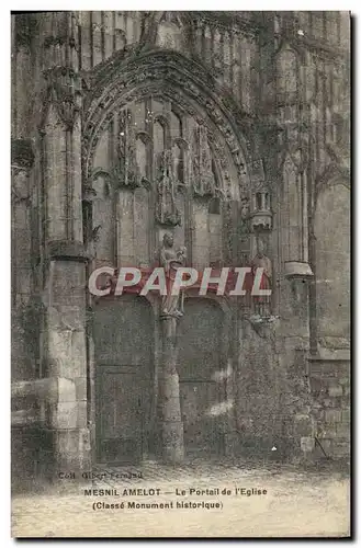 Cartes postales Mesnil Amelot Le Portail De l&#39Eglise