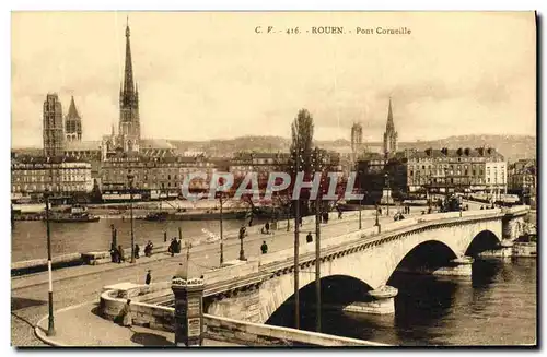 Cartes postales Rouen Pont Corneille