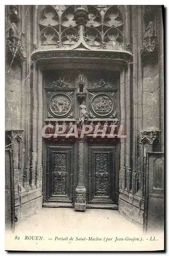 Cartes postales Rouen Portail De Saint Maclou