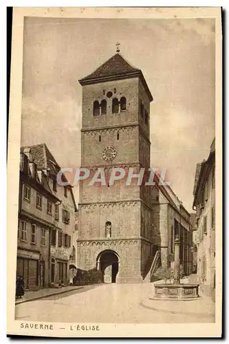 Cartes postales Saverne L&#39Eglise