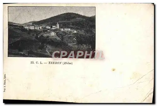 Cartes postales Yzeron