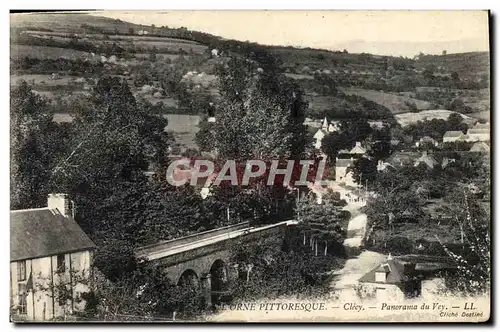 Cartes postales Orne Pittoresque Clecy Panorama Du Vey