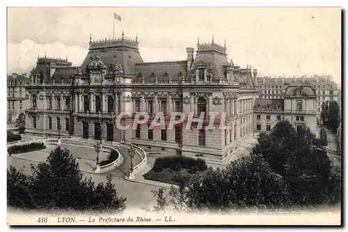 Ansichtskarte AK Lyon La Prefecture Du Rhone