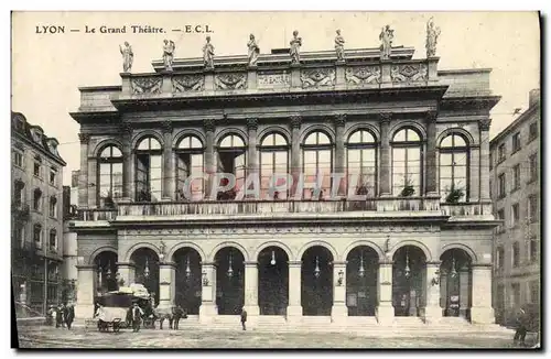 Cartes postales Lyon Le Grand Theatre