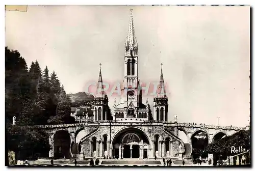 Cartes postales moderne Lourdes La Basilique