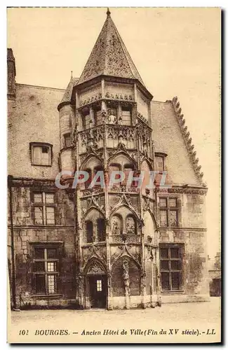 Cartes postales Bourges Ancien Hotel De Ville