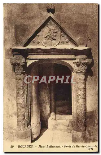 Cartes postales Bourges Hotel Lallemant Porte Du Rez De Chaussee