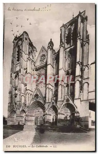 Cartes postales Bourges La Cathedrale