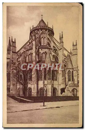 Ansichtskarte AK Bourges La Cathedrale Abside