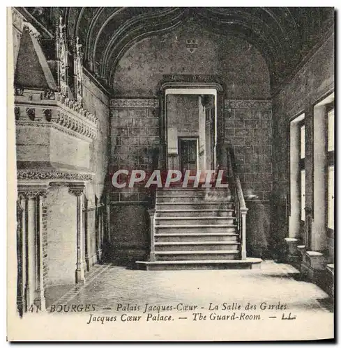 Cartes postales Bourges Palais Jacques Coeur La Salle des Gardes