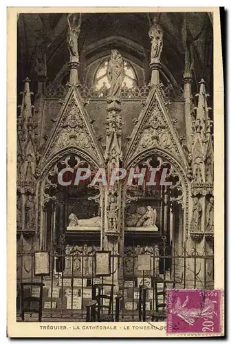 Cartes postales Treguier La Cathedrale Le Tombeau