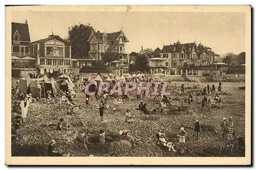 Cartes postales Arcachon La Plage a l&#39heure du Bain