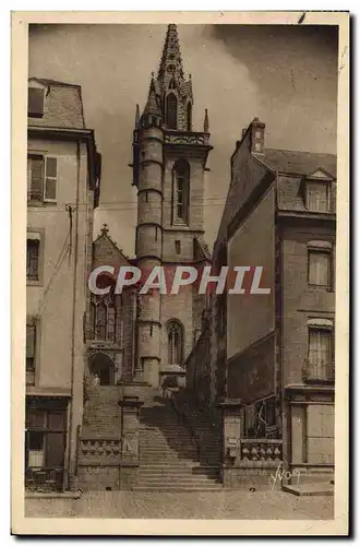 Cartes postales Morlaix L&#39Eglise Saint Melaine