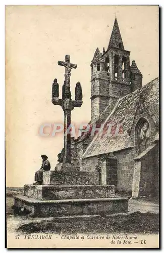 Cartes postales Penmarch Chapelle et Calvaire de Notre Dame de la Joie