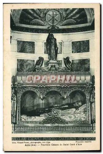 Cartes postales Ars Nouvelle Chasse du Saint Cure d&#39Ars