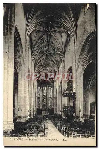 Cartes postales Bourg Interieur de Notre Dame