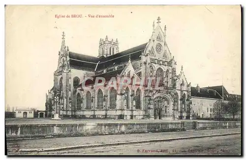 Cartes postales Bourg Eglise de Brou Vue d&#39Ensemble