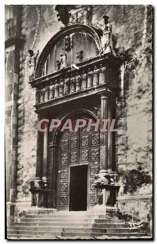 Cartes postales moderne Tende Porte de la Cathedrale