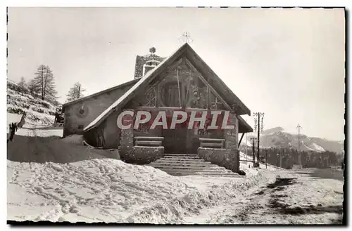 Cartes postales moderne Valberg Chapelle Notre Dame des Neiges