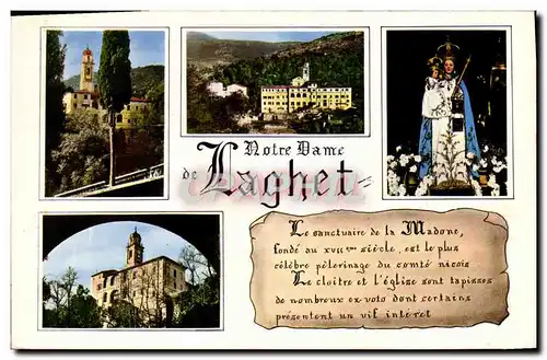 Cartes postales moderne Sanctuaire De Notre Dame De Laghet