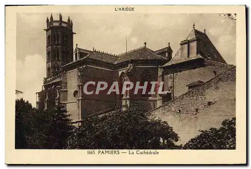Cartes postales Pamiers La Cathedrale