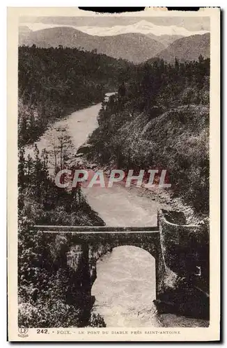 Cartes postales Foix Le Pont Du Diaule Pres Saint Antoine