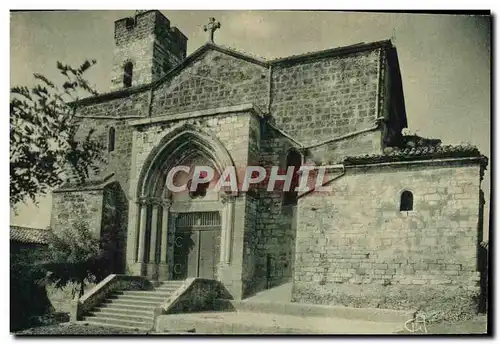 Ansichtskarte AK Montferrier L&#39Eglise