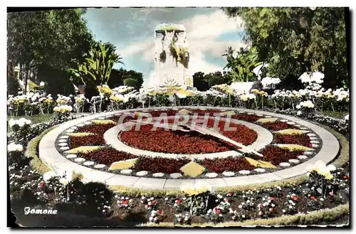Cartes postales moderne Alger Le Monument Aux Morts Par Landowski et l&#39horologe florale