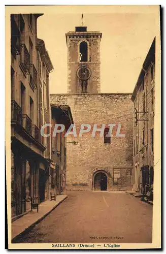 Cartes postales Saillans L&#39Eglise