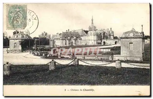 Cartes postales Chateau De Chantilly