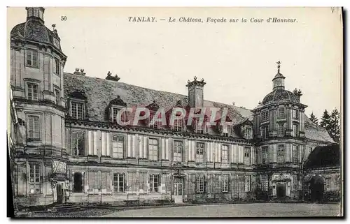 Cartes postales Tanlay Le Chateau Facade Sur La Cour D'Honneur
