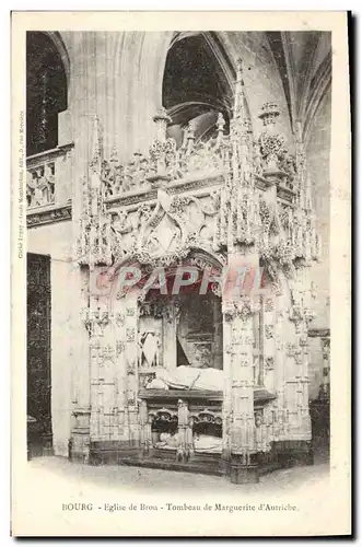 Ansichtskarte AK Bourg Eglise De Brou Tombeau De Marguerite D&#39Autriche