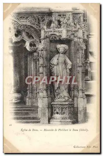 Cartes postales Bourg Eglise De Brou Mausolee De Philibert le Beau