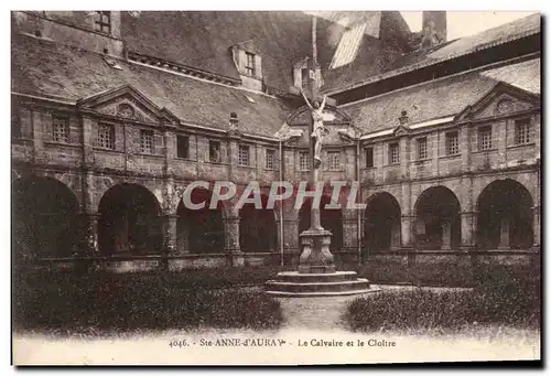 Cartes postales Ste Anne D&#39Auray Le Calvaire Et Le Cloitre