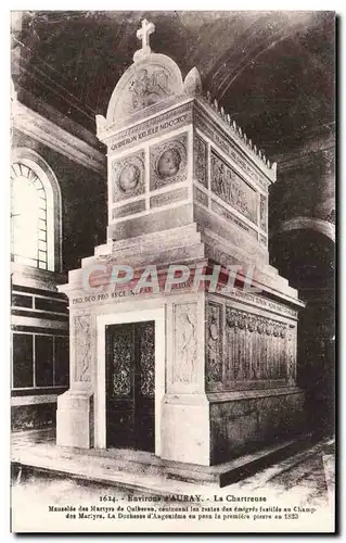 Cartes postales Ste Anne D'Auray Le Chartreuse Mausolee Des martyrs De Quiberon
