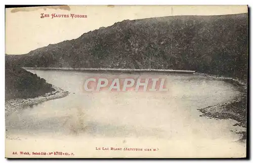 Cartes postales Les Hautes Vosges Le lac Blanc