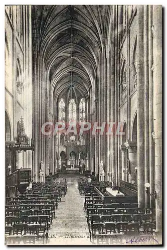 Cartes postales Senlis L&#39Interieur de la cathedrale