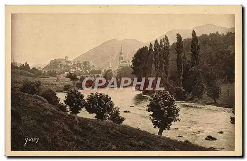 Cartes postales Les Pyrenees Vue Generale De Lourdes