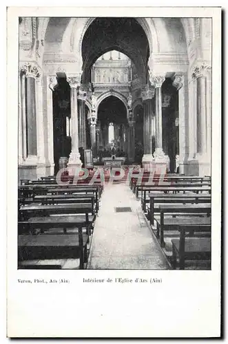 Cartes postales Ars Interieur De l&#39Eglise