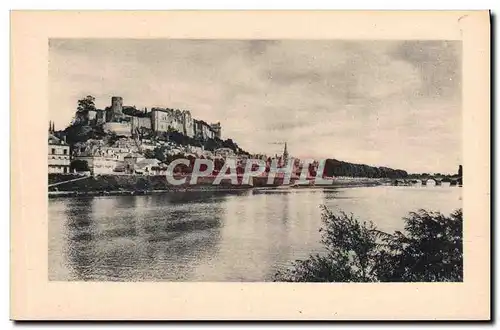 Cartes postales Chinon Le Chateau Et La Vienne