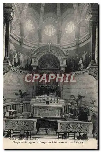 Cartes postales Ars Chapele Ou Repose Le Corps Du Bienheureux Cure